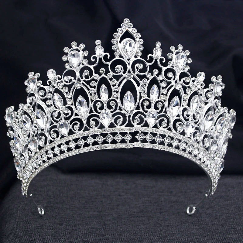 
                      
                        Colorful Royal Queen Wedding Crowns Tiaras for Party Pageant Bridal Wedding Accessories
                      
                    