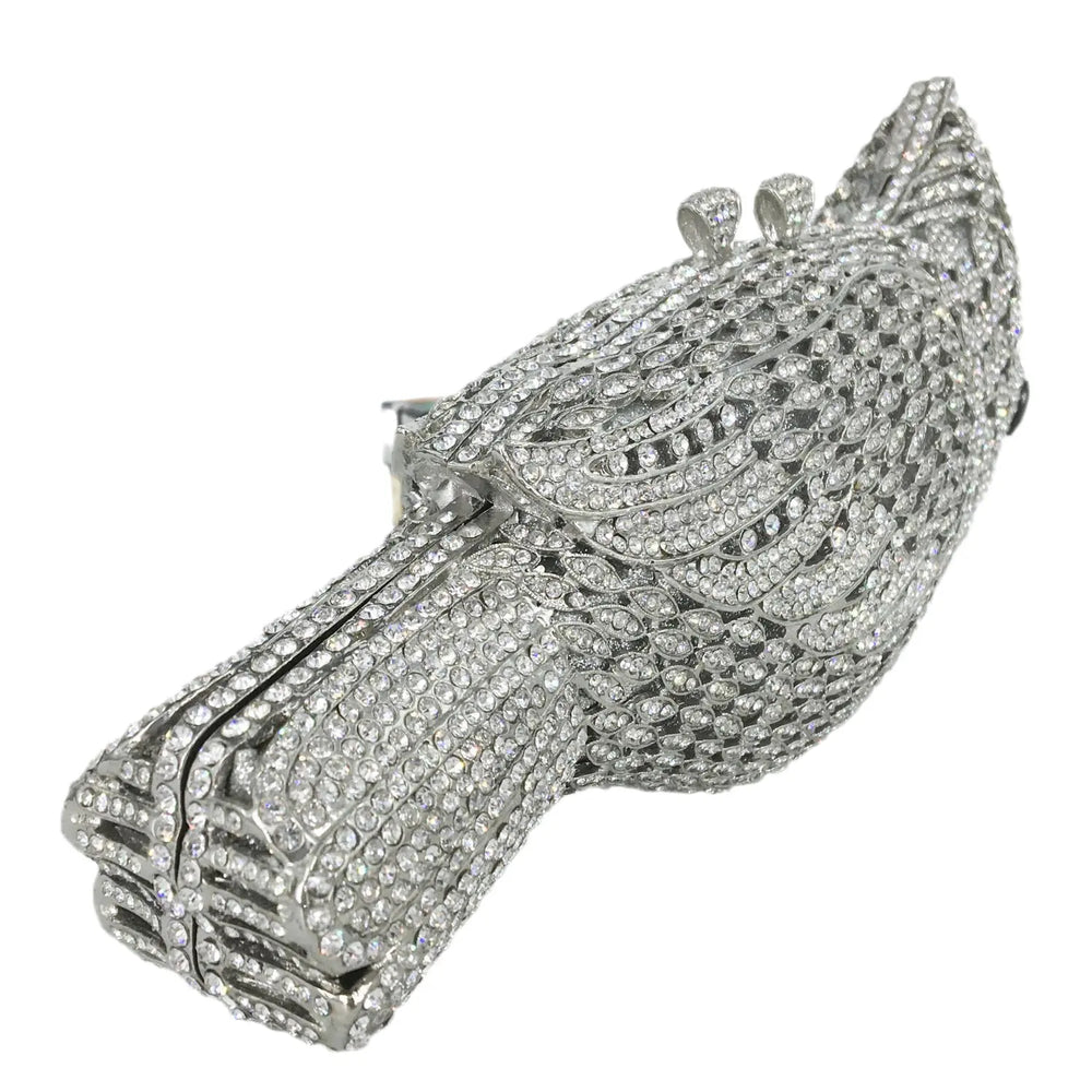 
                      
                        Mini Cute Woodpecker Bird Crystal Clutch Evening Bags Party Dinner Purse
                      
                    