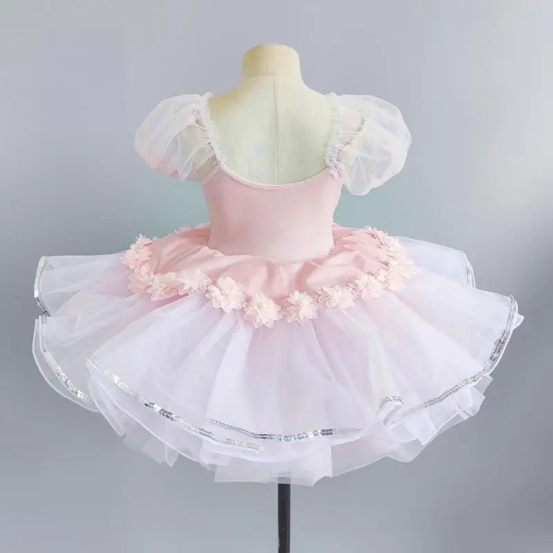 
                      
                        Girls Sequined Ballerina Dance Tutu Dress Costume
                      
                    