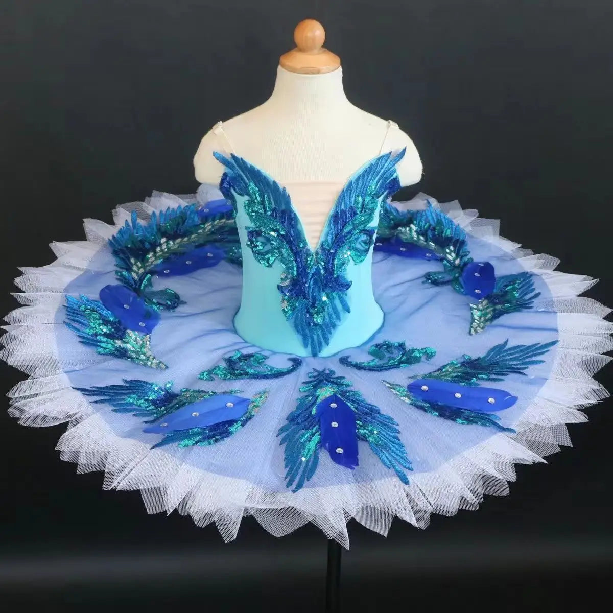 Girls Ballerina Tutu Dress Dance Costumes for Performance