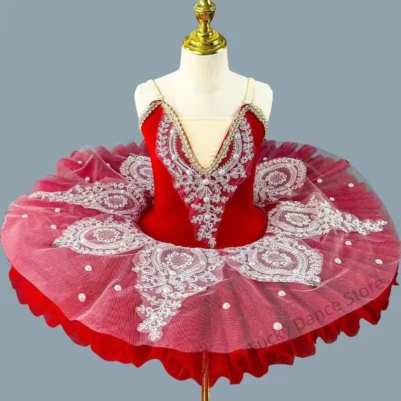 Girls Ballet Dance Costumes Ballerina Tutu Dress