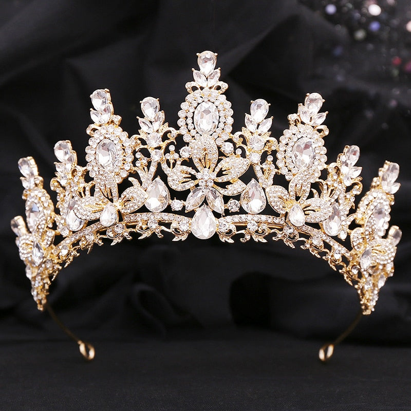 
                      
                        Royal Bridal Wedding Pageant Crown Princess Tiaras Hair Accessories
                      
                    