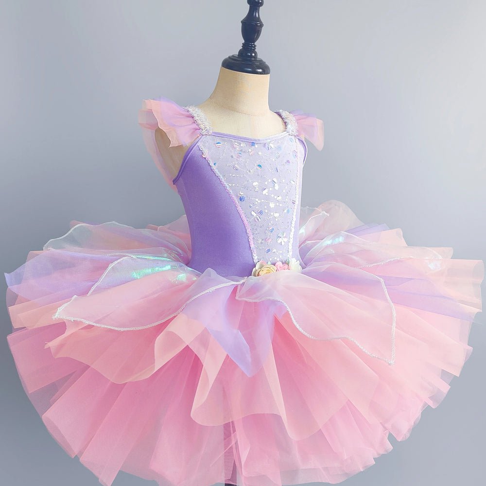 Kids Ballet Dress Dance Skirts Tutu Dance Princess Performance Costume