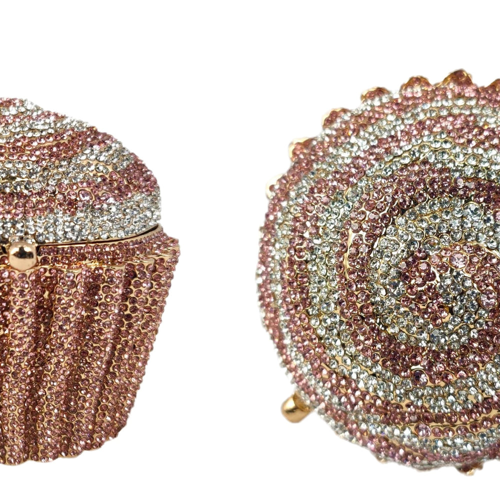 
                      
                        Mini Cupcake Clutch Evening Bag Crystal Handbag Party Purse
                      
                    