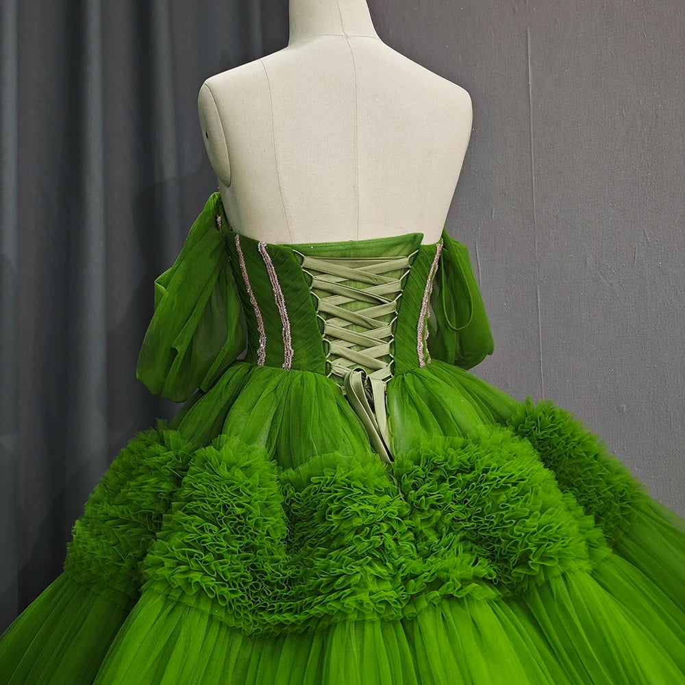 
                      
                        Green Quinceanera Dress
                      
                    