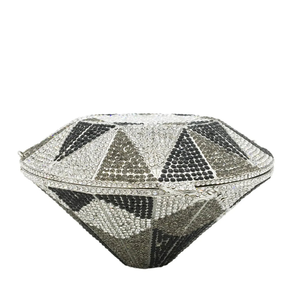 
                      
                        Diamond Shape Crystal Evening Clutch Bags Wedding Purses Party Handbag, elevate your evening ensemble with this exquisite diamond-shaped crystal clutch. C
                      
                    