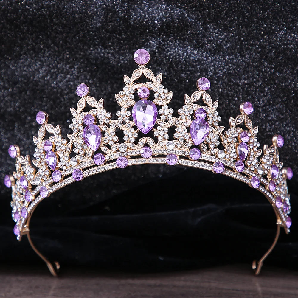 
                      
                        Rhinestone Crystal Crown Hair Accessories Tiara Hair Accessory
                      
                    