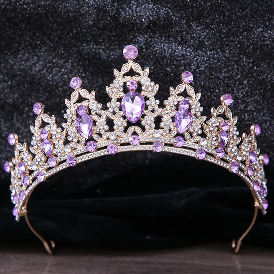 Rhinestone Crystal Crown Hair Accessories Tiara Hair Accessory
