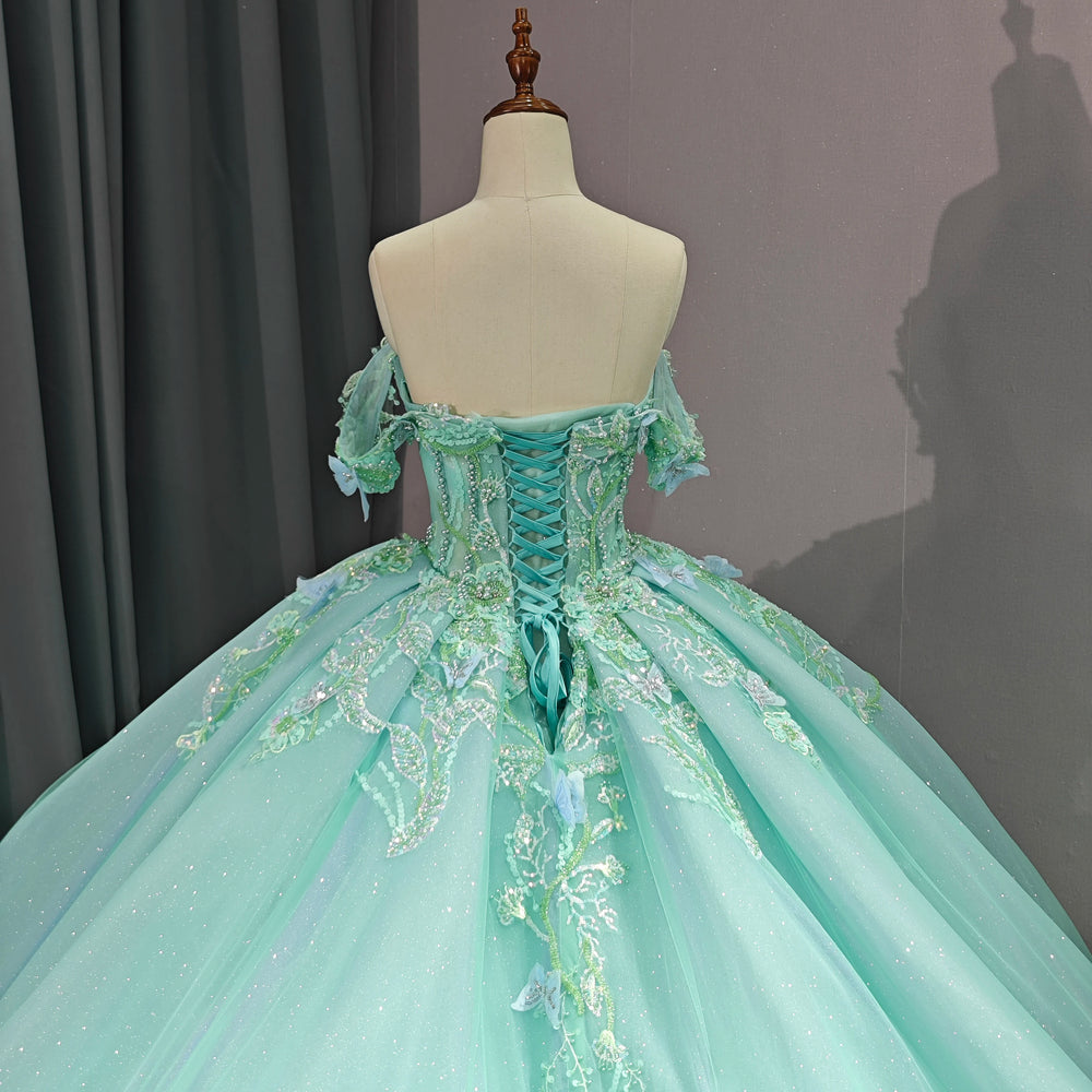 
                      
                        Quinceañera Dress Scoop Ball Gown
                      
                    