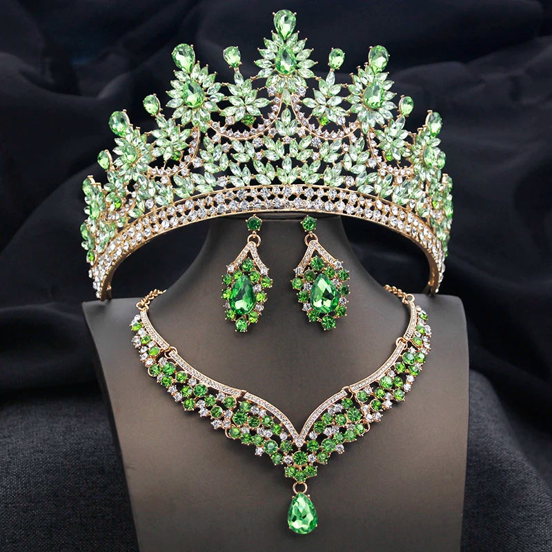 
                      
                        6 Color Wedding Tiaras and Crowns and Earrings Necklace  Jewelry Sets Accessories
                      
                    