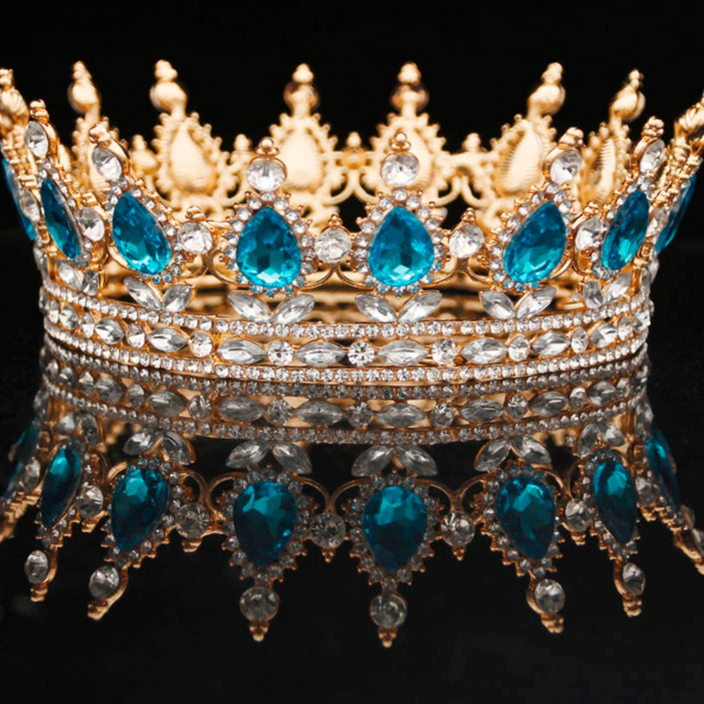 Colored Crystal Crowns & Tiaras