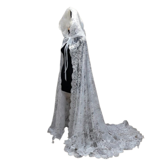100 Floral Lace Bridal Veil Cathedral Wedding Veil Church Lace