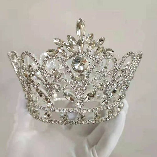 Petite Full Round Mini Princess Pageant Tiara Crown