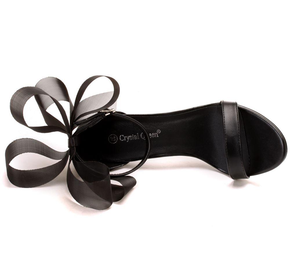 
                      
                        Sweet Bow Knot Elegant Ankle Strap Party Sandals Thin High Heel Wedding Shoes
                      
                    