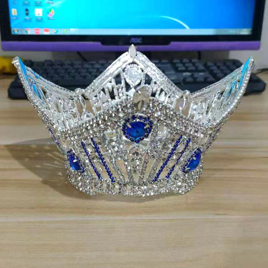 Luxury Full Round  Tiara Petite Mini Princess Crown