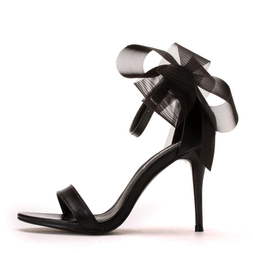 
                      
                        Sweet Bow Knot Elegant Ankle Strap Party Sandals Thin High Heel Wedding Shoes
                      
                    