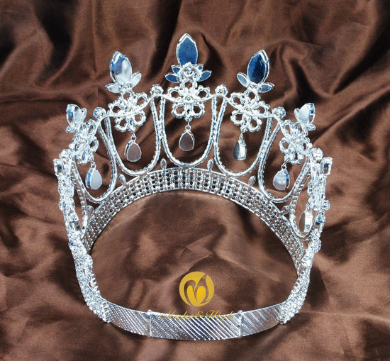 Large Wedding Bridal Crystal RhinestoneTiara Crown
