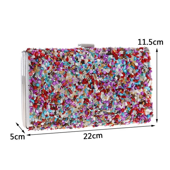 Rock Candy Evening Bag Summer Fashion Small Day Clutch