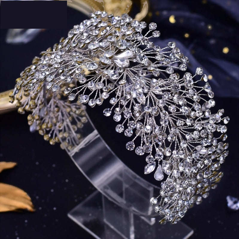 
                      
                        Rhinestone Bridal Headband Tiara Wedding Hair Accessory Headpiece
                      
                    