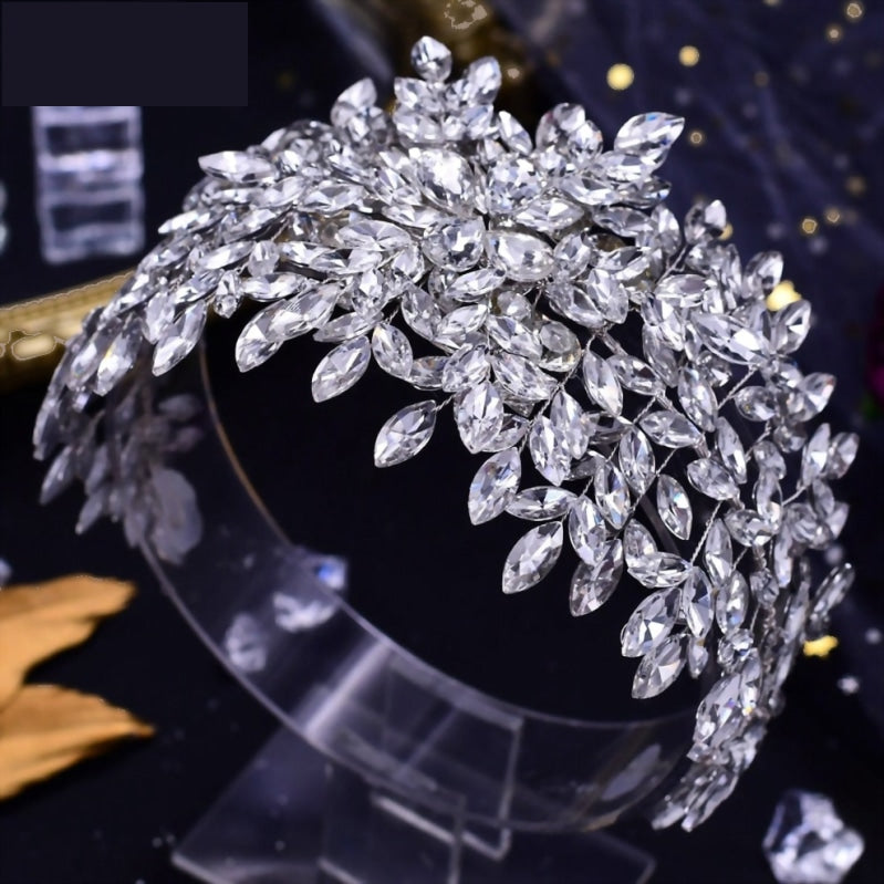 
                      
                        Rhinestone Bridal Headband Tiara Wedding Hair Accessory Headpiece
                      
                    