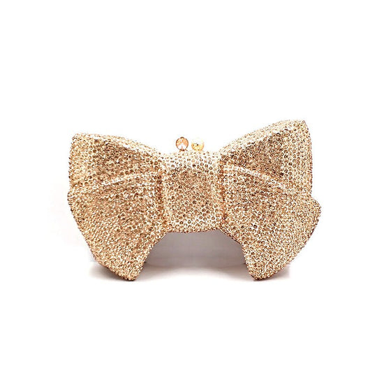 Diamonds Luxury Bow Knot Crystal Purses Specialty Item