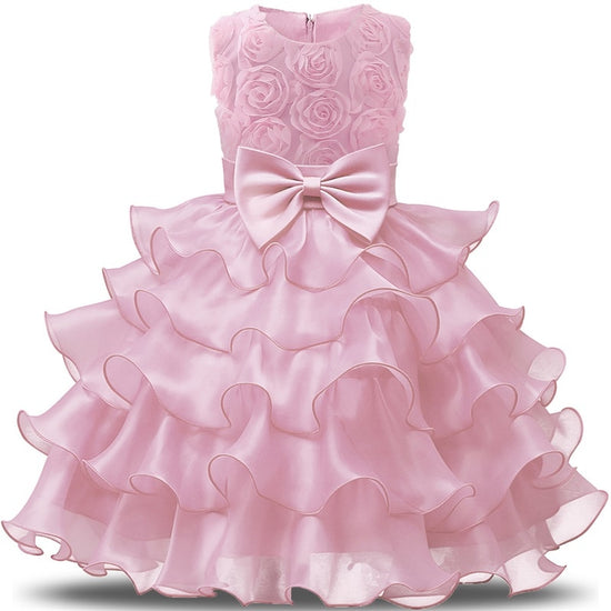 Load image into Gallery viewer, Flower Girl Dress For Wedding Baby Girl 3-8 Years Birthday Outfit
