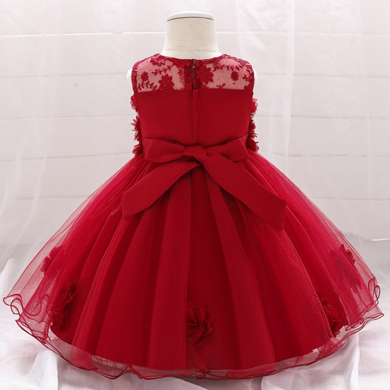 Load image into Gallery viewer, Baby Girls Dress 1 Year Birthday Princess Christening Gown
