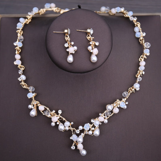 Crystal Bead Pearl Butterfly Sets or Separates Floral Rhinestone Accessories