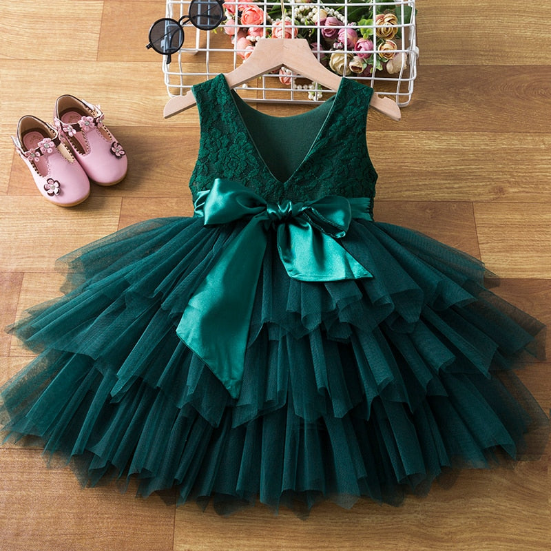 Green New Fancy Long Gowns For Girls Price Mention Of 4 Pcs Catalog