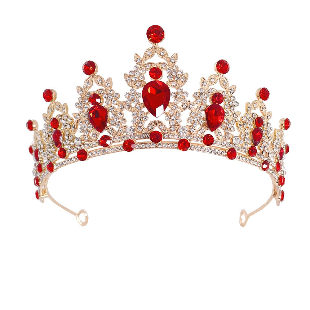 
                      
                        Colorful Tiara Crystal Princess Crown Party Hair Accessories
                      
                    