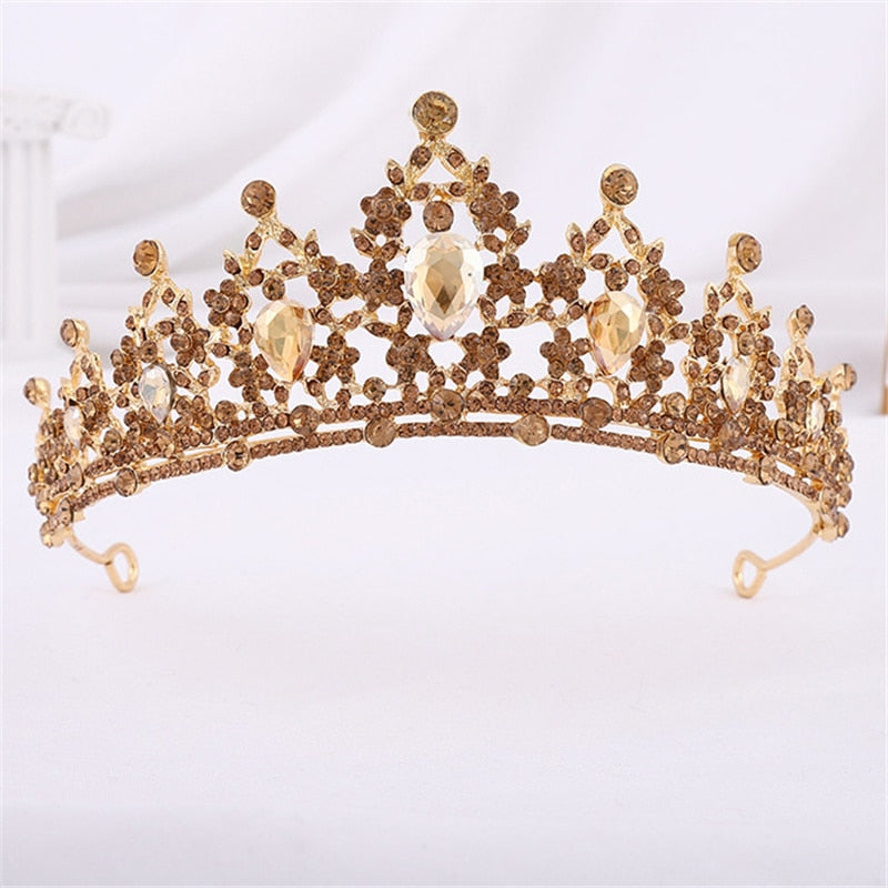 
                      
                        Crystal Crown for Girls Small Tiara Headdress Prom Party Hair Accessories
                      
                    