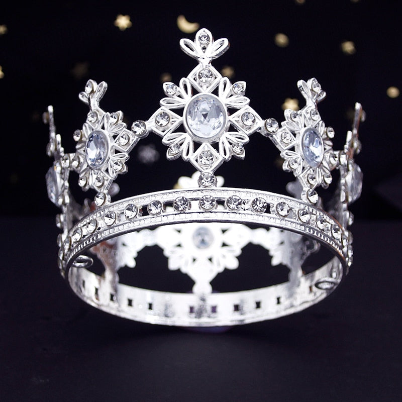 Small Crown for Girls Birthday Princess Party Jewelry Cake Decoration