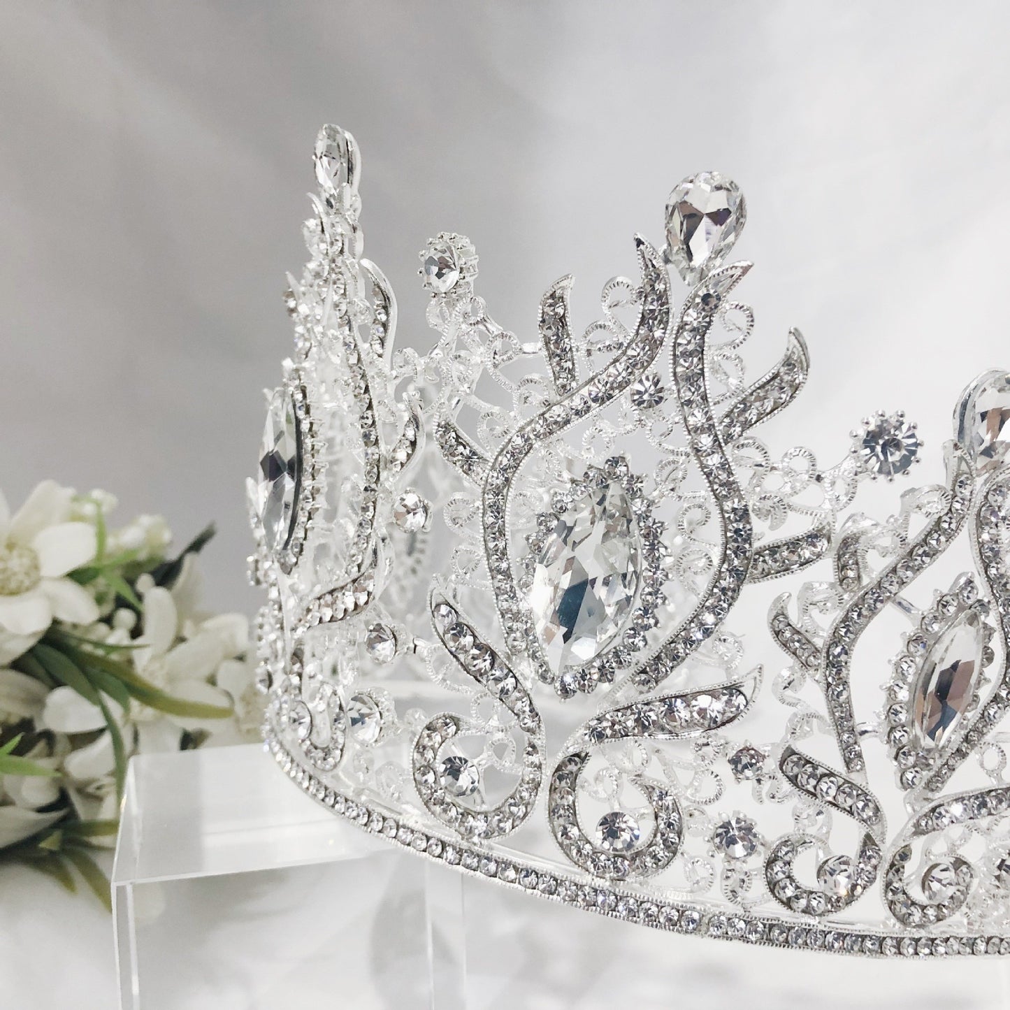 Princess Tiara Headband Party Accessories for Birthday Wedding Crown