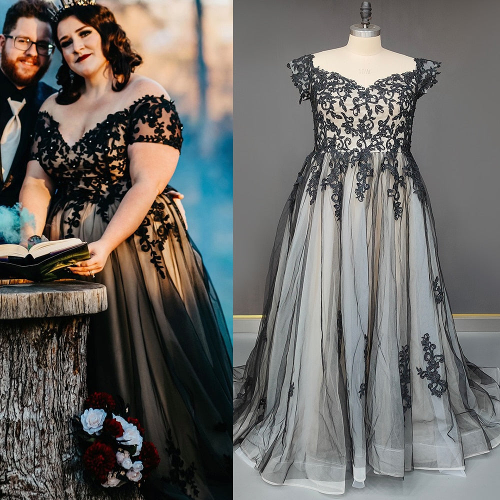 
                      
                        Lace Tulle Off Shoulder A Line Wedding Bridal Gown
                      
                    