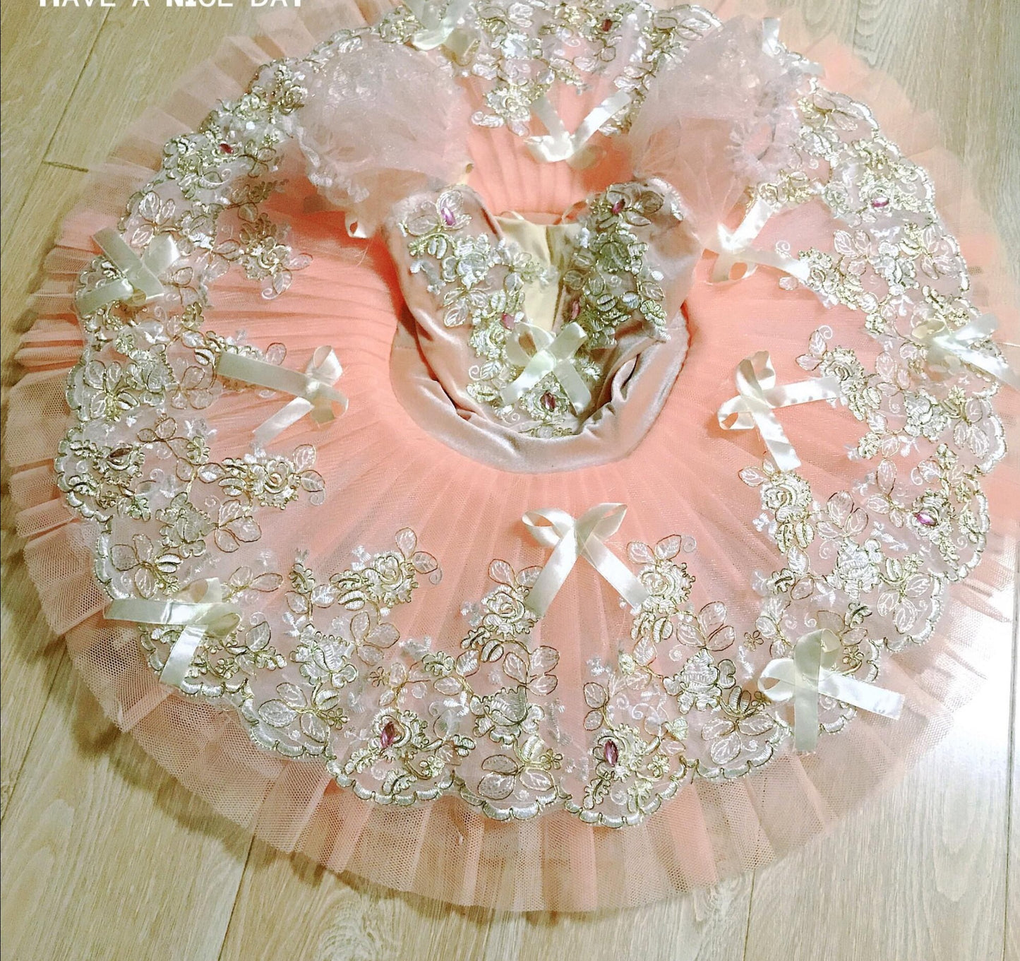 Professional Ballet Tutu Swan Lake Pancake Tutu Ballerina Dance Costume