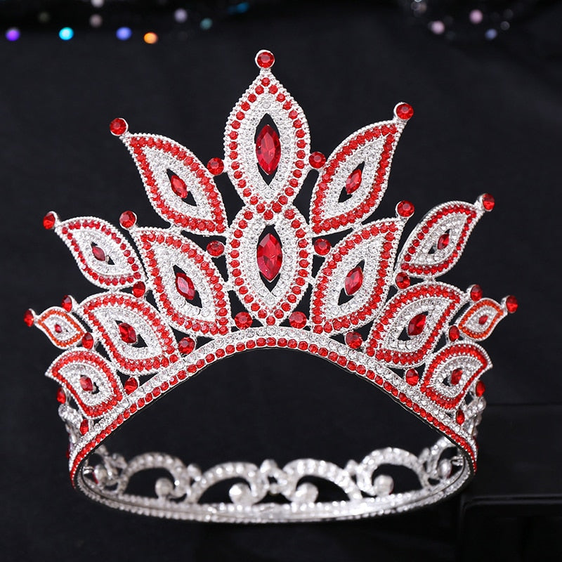 Shop Rhinestone Pageant Crowns And Tiara Tullelux Bridal Crowns