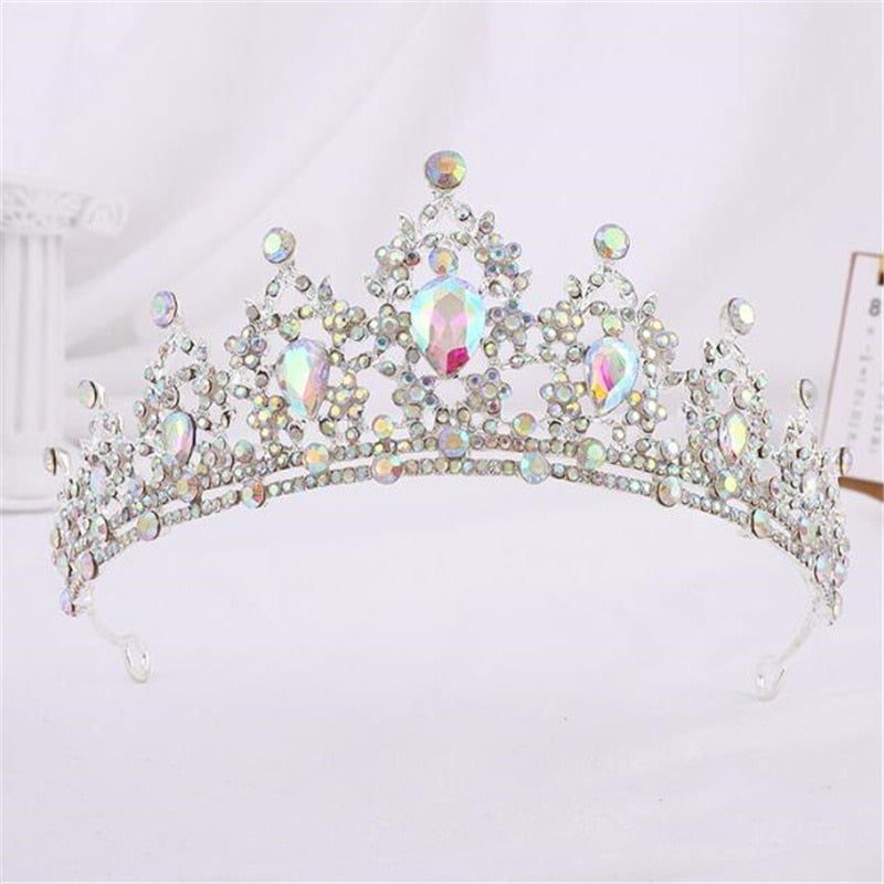 
                      
                        Crystal Crown for Girls Small Tiara Headdress Prom Party Hair Accessories
                      
                    