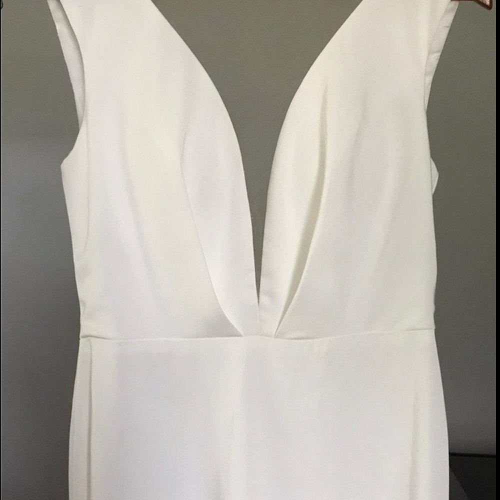 
                      
                        Slender Mermaid Backless Sheath Crepe Chiffon Wedding Bridal Dress
                      
                    