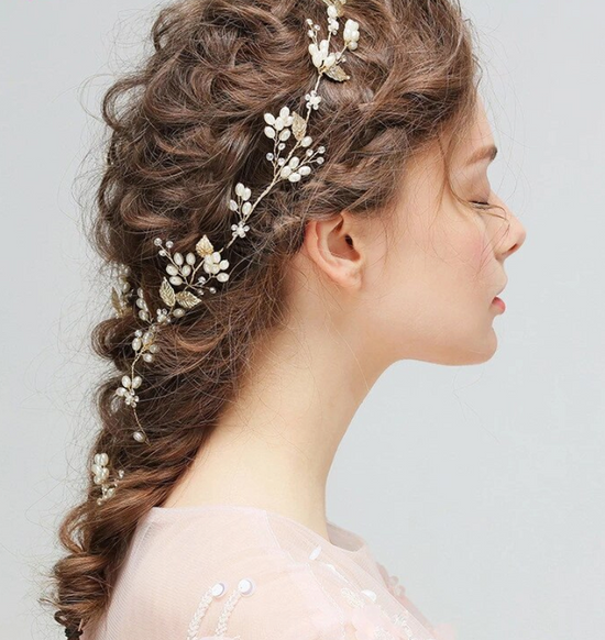Headband Pearl Bride, Accessory Brides Hair Pearls