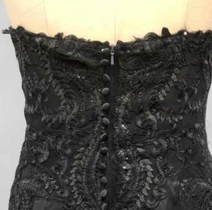 
                      
                        Vintage Black Lace Mermaid Wedding Sleeveless Bridal Gown
                      
                    