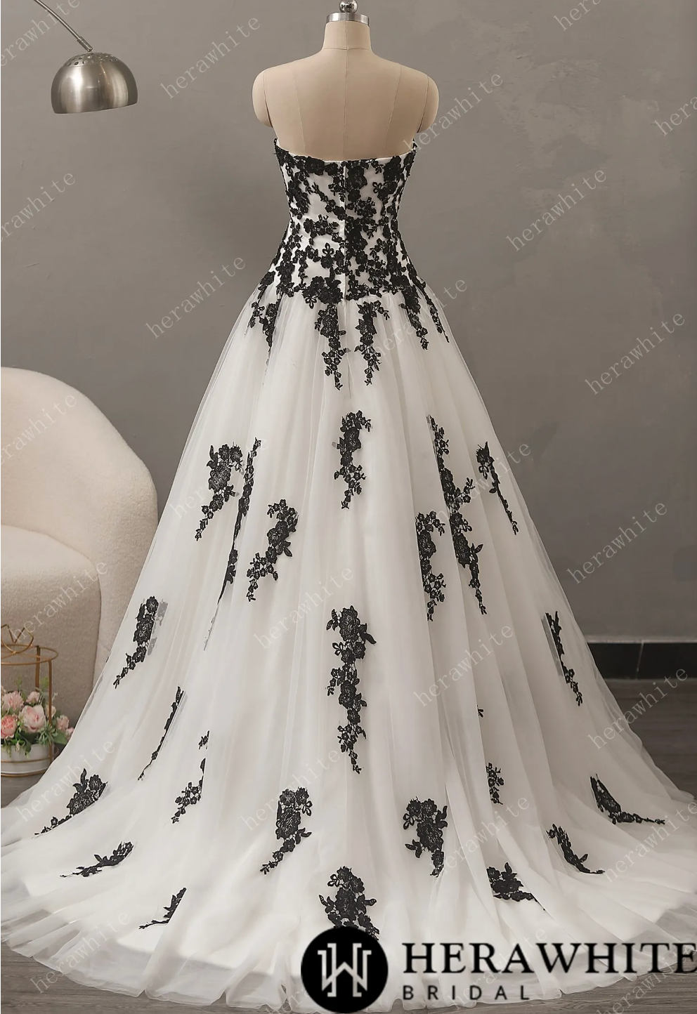 Princess Ball Gown with Strapless Sweetheart Neckline and Tulle Skirt