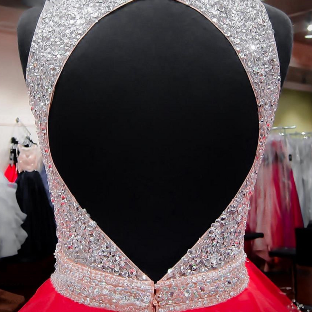 
                      
                        Crystals Quinceañera Dress Ball Gown Ruffled Sequin  Sweet 16 Dress - TulleLux Bridal Crowns &  Accessories 
                      
                    