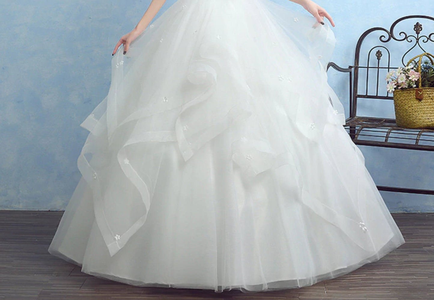 One Shoulder A-line Ruched Organza Princess Wedding Bridal Gown – TulleLux  Bridal Crowns & Accessories