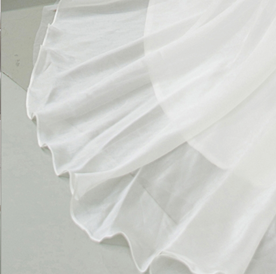 
                      
                        Sleeveless Illusion Lace Organza Wedding Dress
                      
                    