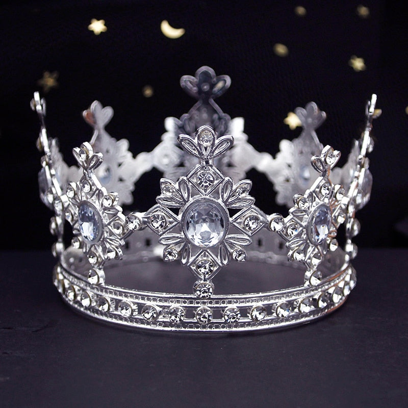 Mini Crown Cake Decoration Princess Topper Pearl Ornaments for Wedding  Birthday Party Cake Decoration Wedding Supplies