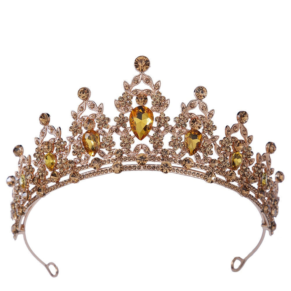 
                      
                        Colorful Tiara Crystal Princess Crown Party Hair Accessories
                      
                    