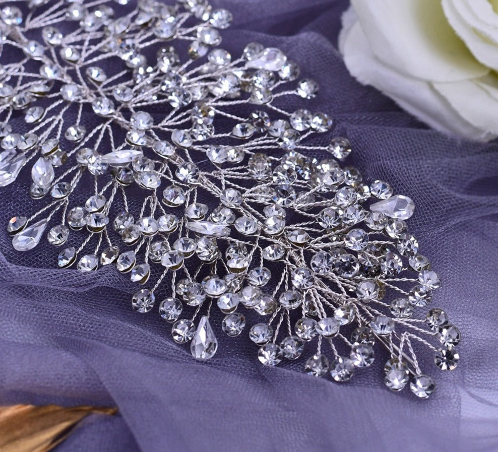 
                      
                        Rhinestone Bridal Headband Tiara Wedding Hair Accessory Headpiece
                      
                    