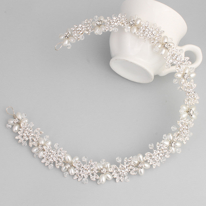 
                      
                        Luxury Clear Crystal Bridal  Pearl Wedding Hair Accessories Headpiece Bridal Crowns Pageant - TulleLux Bridal Crowns &  Accessories 
                      
                    
