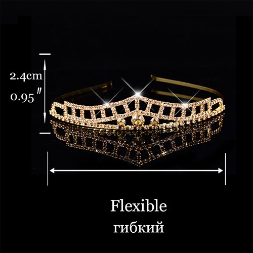 
                      
                        Princess Tiara For Women & Girls  Prom Bridal Birthday Hair Jewelry Accessories - TulleLux Bridal Crowns &  Accessories 
                      
                    
