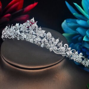 Fashion Tiara Bridal Hair Accessories Wedding Day Crown - TulleLux Bridal Crowns &  Accessories 